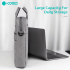 Coteci Laptop Shoulder Bag up to 16.0" Laptop Sleek Durable & Water-Repellent Fabric Lightweight Toploader - Light Gray